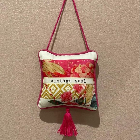 Other - NWT Vintage Soul Hanging Pillow